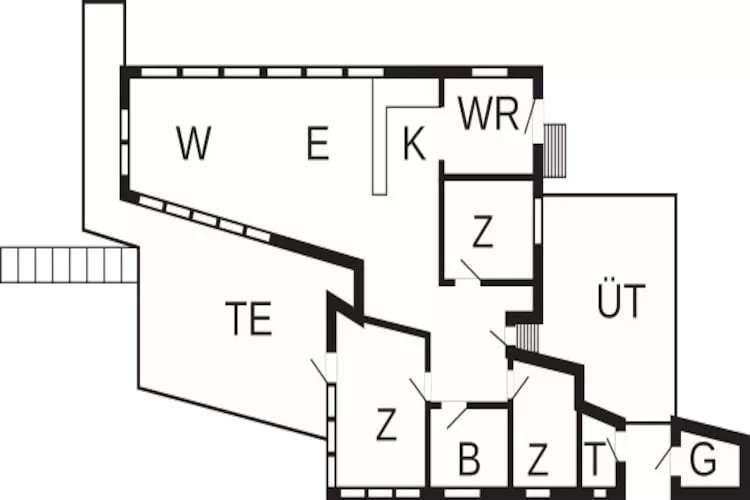 6 persoons vakantie huis in Bryrup - Plattegrond