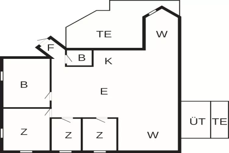 Kustsereniteit in SkAdshoved-By Traum - Plattegrond