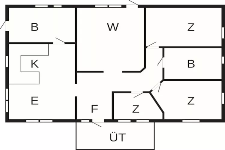 8 persoons vakantie huis in ELLÖS - Plattegrond