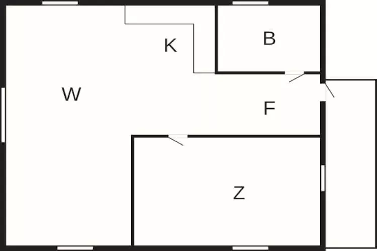 4 persoons vakantie huis in ELLÖS - Plattegrond