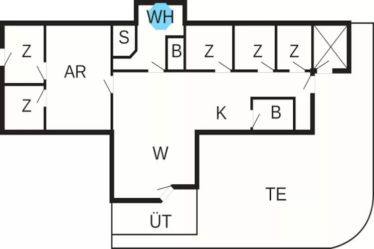 12 persoons vakantie huis in Ebeltoft - Plattegrond