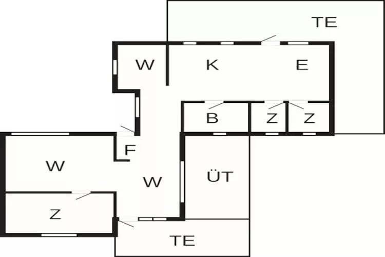 8 persoons vakantie huis in Storvorde - Plattegrond