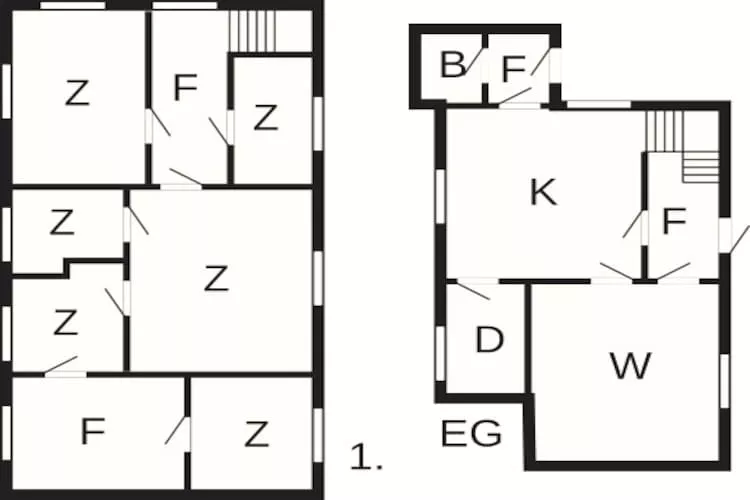 11 persoons vakantie huis in Bud-By Traum - Plattegrond