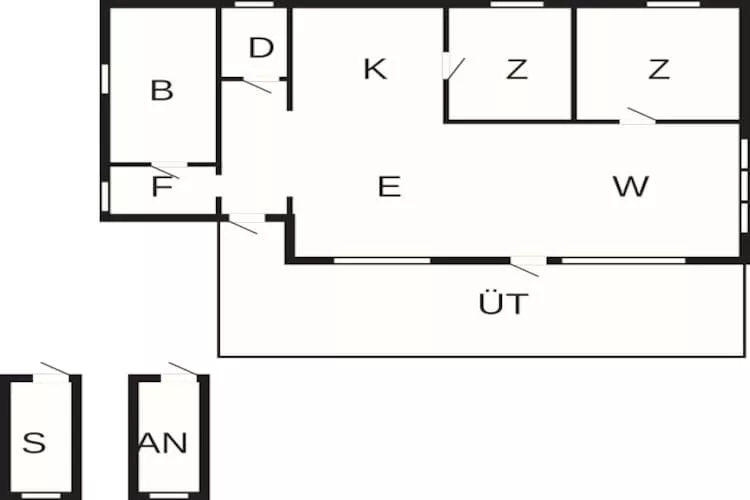 7 persoons vakantie huis in JARFJORD-By Traum - Plattegrond