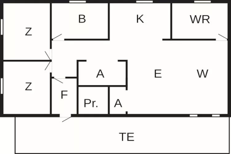 8 persoons vakantie huis in Storvorde - Plattegrond