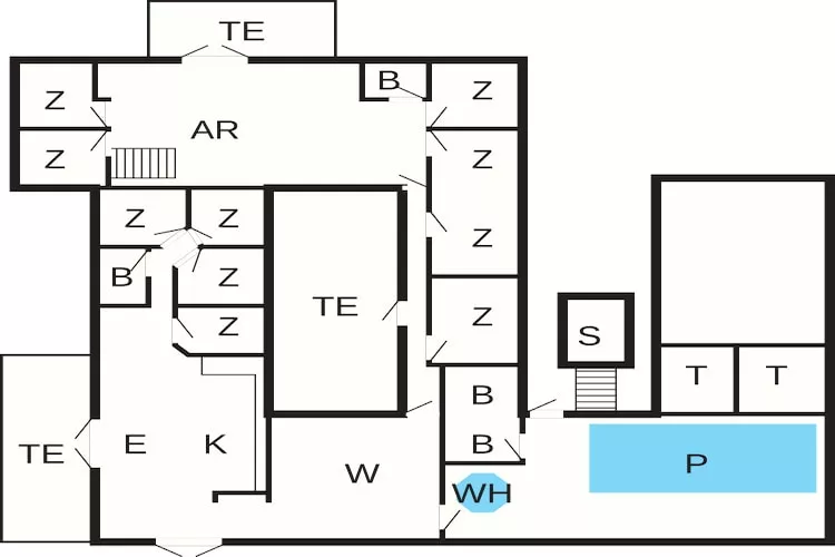 Luxe retraite in Klegod -- By Traum Ferienwohnungen - Plattegrond