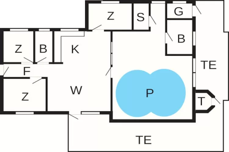 8 persoons vakantie huis in Ørsted-By Traum - Plattegrond