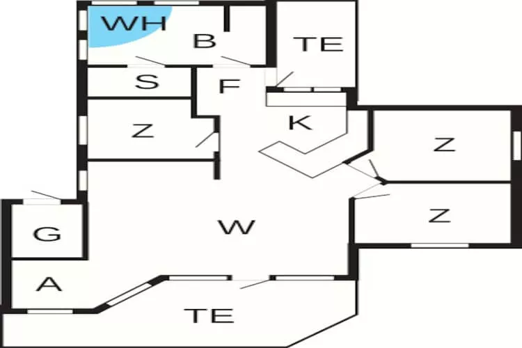 8 persoons vakantie huis in Humble - Plattegrond