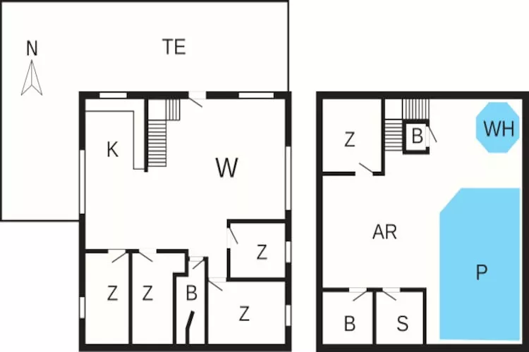 Vakantiehuis in Haderslev - Plattegrond