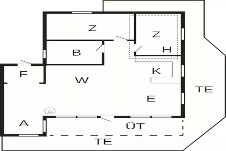 4 persoons vakantie huis in Lemvig-By Traum - Plattegrond