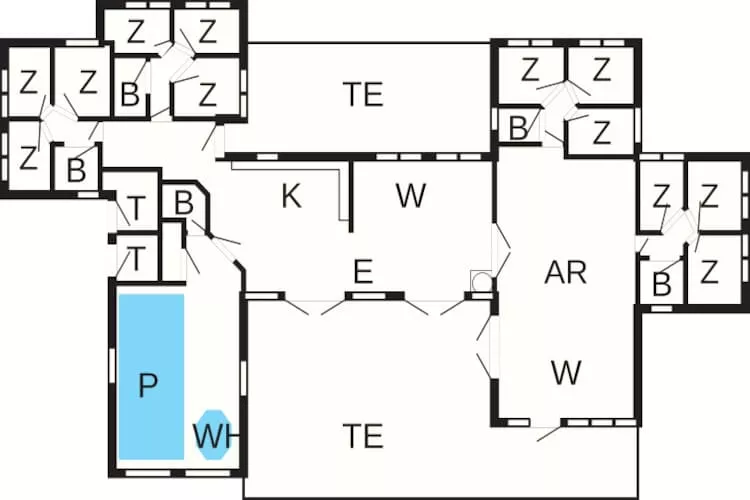 Luxe retraite in Mommark -- By Traum Ferienwohnungen - Plattegrond