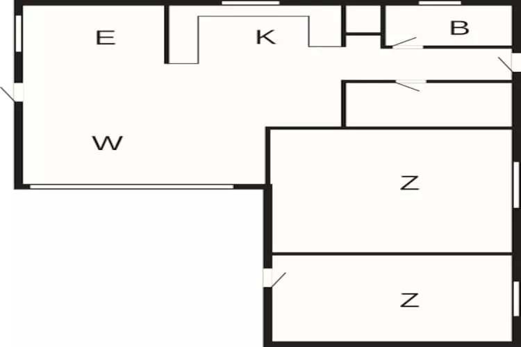 5 persoons vakantie huis in Væggerløse-By Traum - Plattegrond