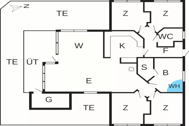 8 persoons vakantie huis in Juelsminde-By Traum - Plattegrond