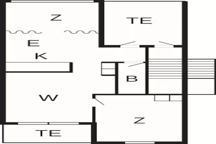 2½ room,ground/1.floor,Premium,Firepl - Plattegrond
