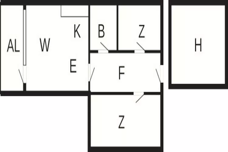 3½ room,1 st floor Premium - Plattegrond