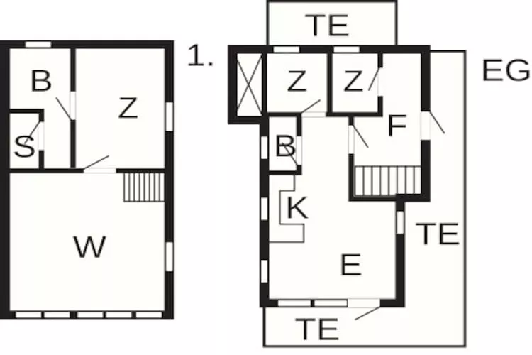 Panoramisch zeezicht -- By Traum Ferienwohnungen - Plattegrond