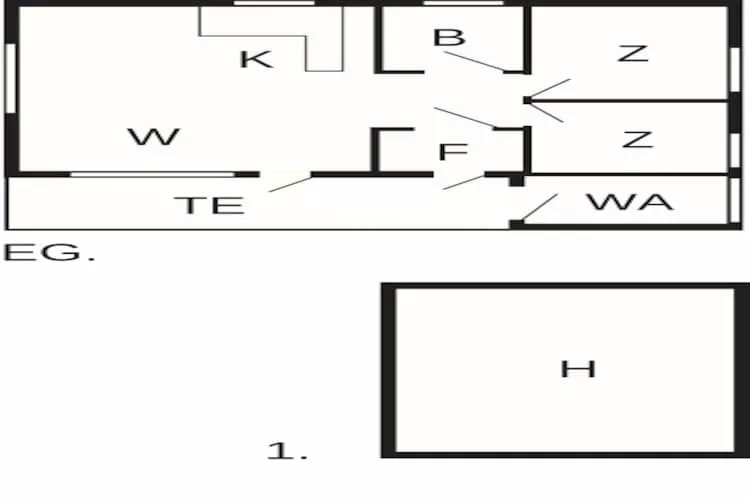 6 persoons vakantie huis in Nordli-By Traum - Plattegrond