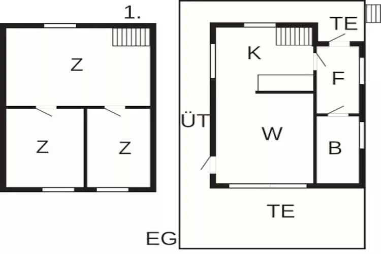 6 persoons vakantie huis in Kviby-By Traum - Plattegrond