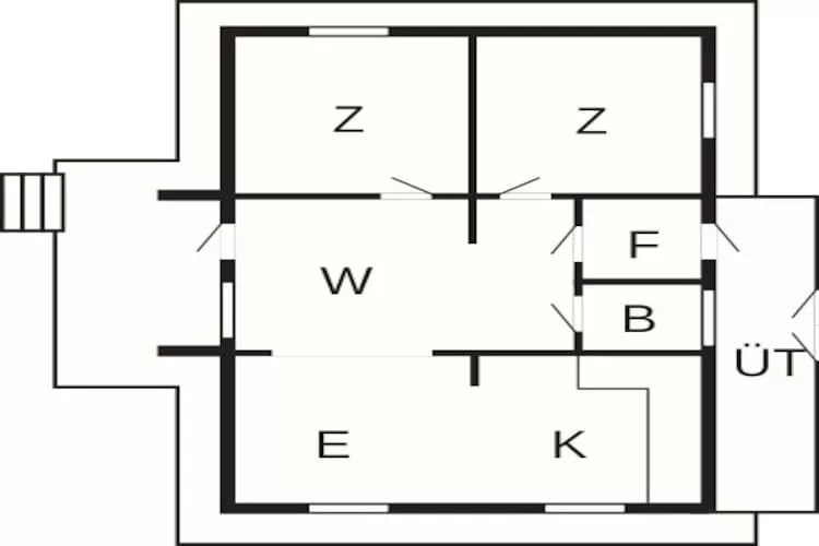 5 persoons vakantie huis in Brekke-By Traum - Plattegrond