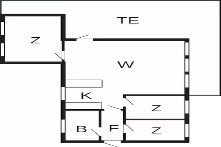 4 persoons vakantie huis in Skibby-By Traum - Plattegrond