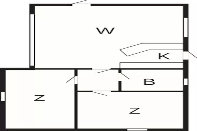 5 persoons vakantie huis in Højslev-By Traum - Plattegrond