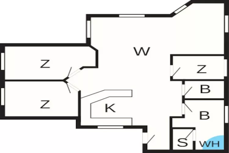 6 persoons vakantie huis in Hemmet-By Traum - Plattegrond