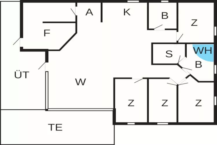8 persoons vakantie huis in Juelsminde-By Traum - Plattegrond