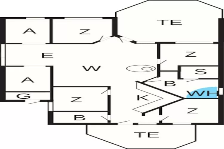 V135 SW - Plattegrond