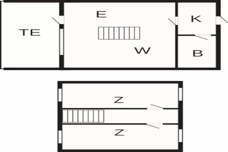 3 room - Plattegrond