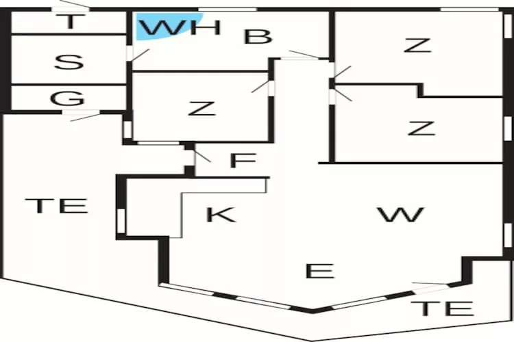 J91 SW - Plattegrond