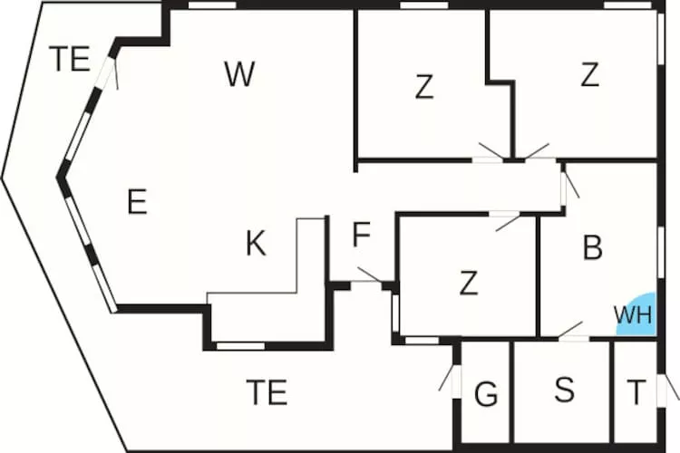 J91 SW - Plattegrond