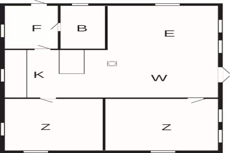 Kustcharme in Aabenraa -- By Traum Ferienwohnungen - Plattegrond