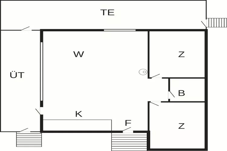 4 persoons vakantie huis in HOLSLJUNGA-By Traum - Plattegrond