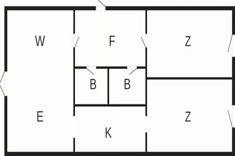 Havenverblijf in Rudkobing - Plattegrond