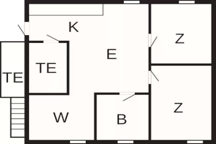 28041-STRANDLÅVEN LITEN - Plattegrond