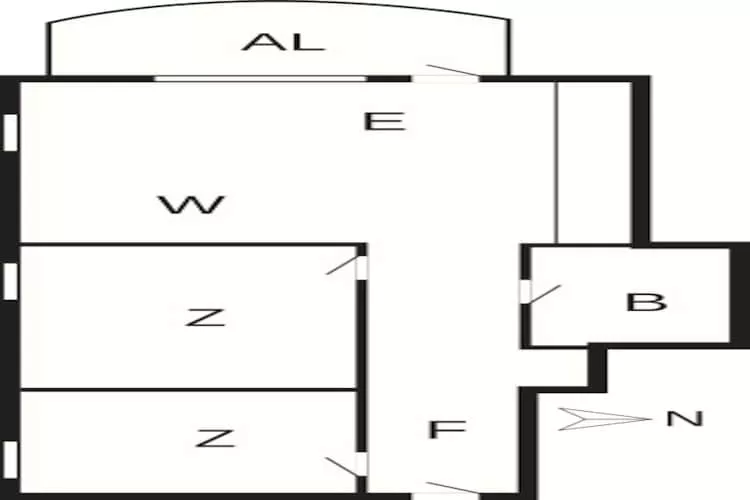 4 persoons vakantie huis in Hejls-By Traum - Plattegrond