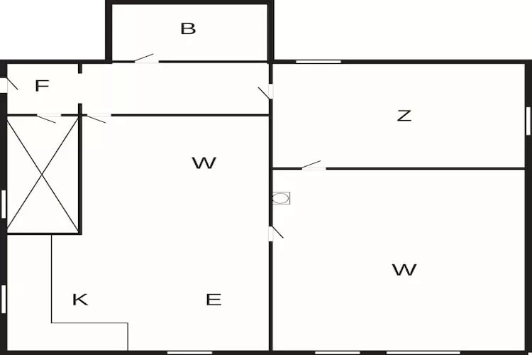 4 persoons vakantie huis in Ansager-By Traum - Plattegrond