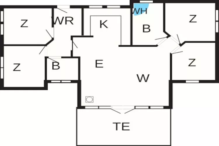 8 persoons vakantie huis in Ulfborg - Plattegrond