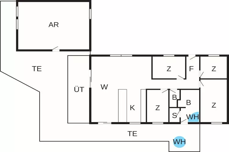 17 persoons vakantie huis in Roslev-By Traum - Plattegrond
