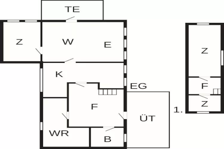 6 persoons vakantie huis in Thisted-By Traum - Plattegrond