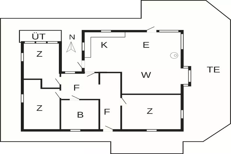 8 persoons vakantie huis in Lemvig-By Traum - Plattegrond