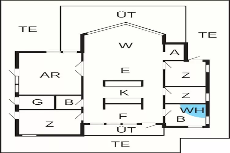 10 persoons vakantie huis in Ansager-By Traum - Plattegrond