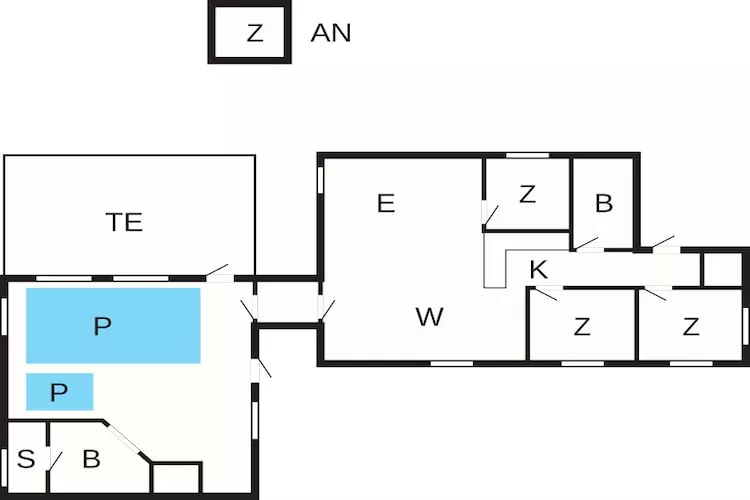 10 persoons vakantie huis in Glesborg-By Traum - Plattegrond