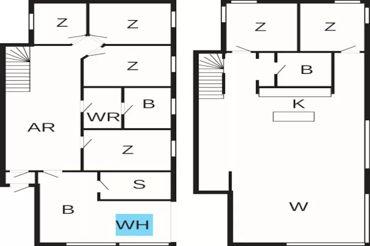 16 persoons vakantie huis in Ebeltoft-By Traum - Plattegrond