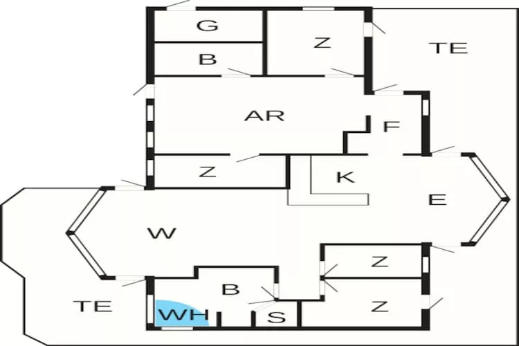 8 persoons vakantie huis in Løkken-By Traum - Plattegrond