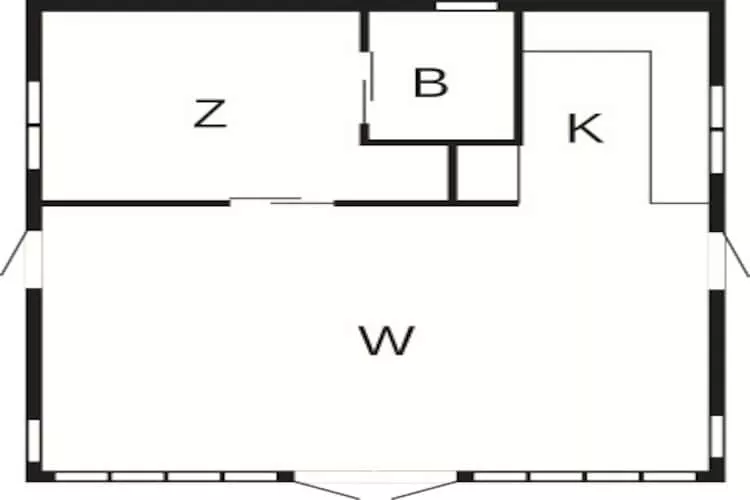 4 persoons vakantie huis in Martofte-By Traum - Plattegrond