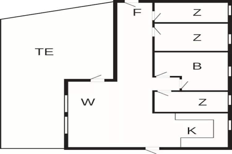 6 persoons vakantie huis in Børkop-By Traum - Plattegrond