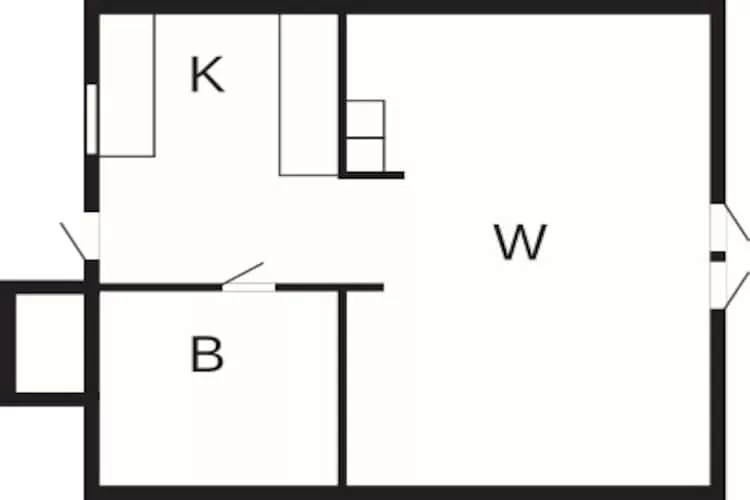 3 persoons vakantie huis in TORSLANDA-By Traum - Plattegrond