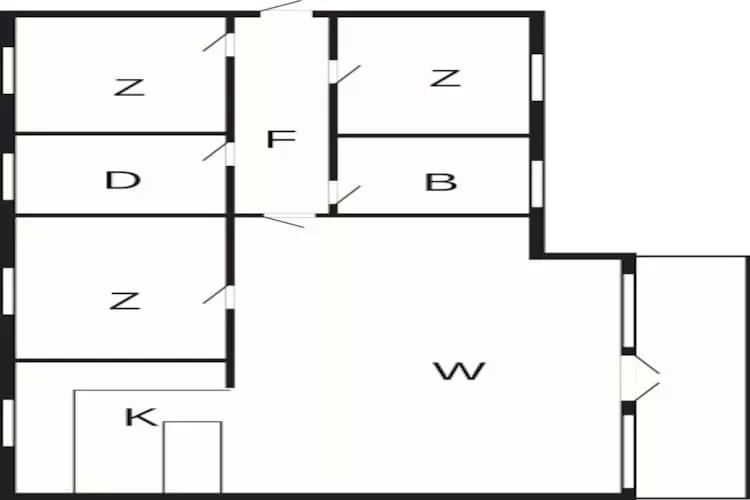 5 persoons vakantie huis in Rødby-By Traum - Plattegrond