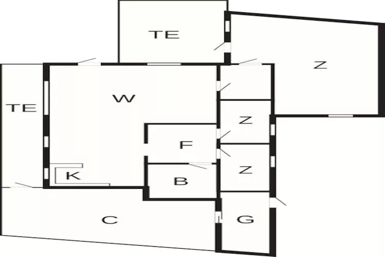 Strandparel voor 6 -- By Traum Ferienwohnungen - Plattegrond
